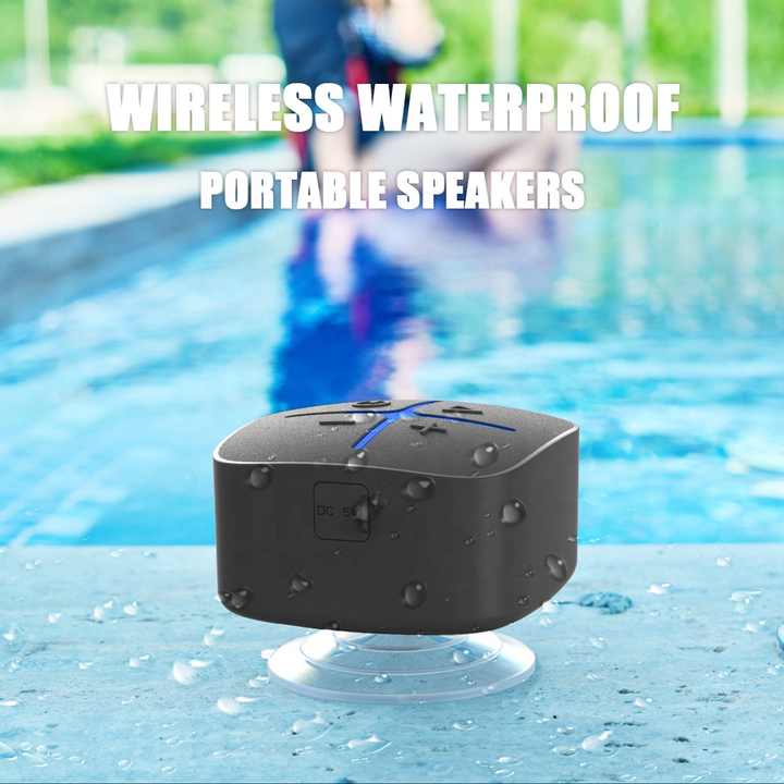 IPL Waterproof Bluetooth Bathroom Shower Speaker