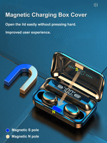 IPL Wireless Bluetooth Earbuds With Portable Charger Bank