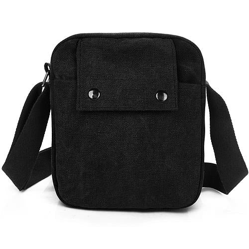 Unisex Canvas Crossbody Bag for Phone, Tablet & Essentials