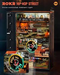 134 Piece Sound-Activated Hip-Hop Marble Run 3D Puzzle Kit