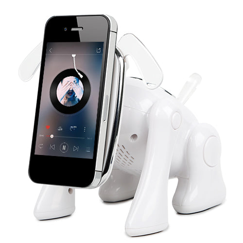 Portable Puppy Dog Wireless Speaker with FM Radio & Built-In Mic