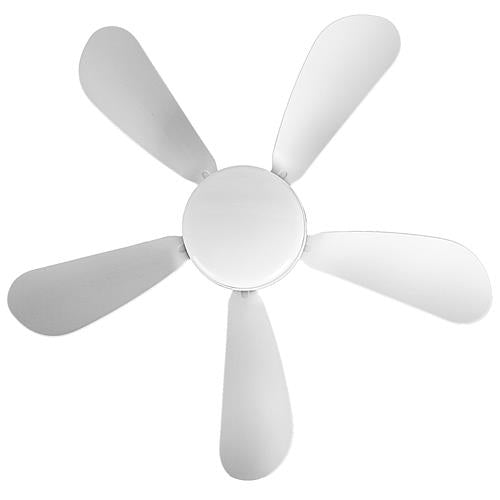 12W Socket Ceiling Fan with Dimmable LED, 3 Speeds & Remote Control