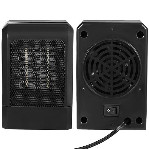 500W Portable PTC Ceramic Heater - Quick 3S Heat for Home & Office