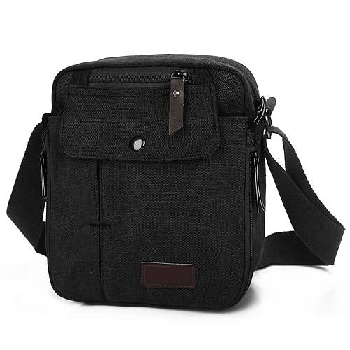 Unisex Canvas Crossbody Bag for Phone, Tablet & Essentials