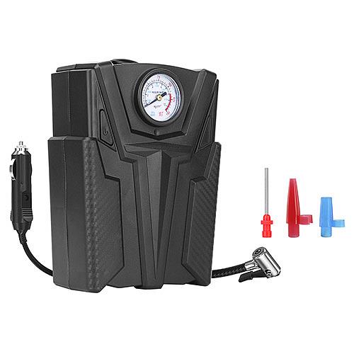 Portable DC 12V Car Tire Inflator & Air Pump with Pointer