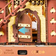 435 Piece Wooden Fairytale Treehouse Cuckoo Clock 3D Puzzle