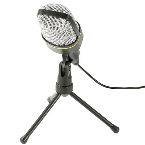 Pro Condenser Microphone with Tripod Stand – Flexible Desktop Mic for Podcasting, Gaming, & Broadcasting