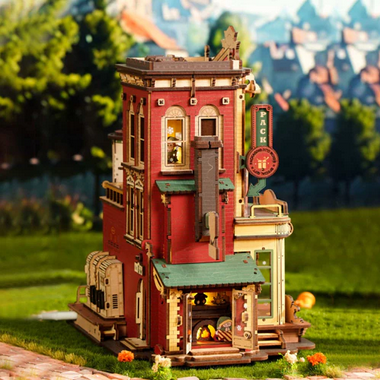 Automatic Gift Factory Music Box – 3D Wooden Puzzle (499 Pieces)