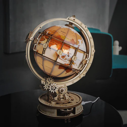 Luminous Globe 3D Puzzle Kit (180 Pieces)