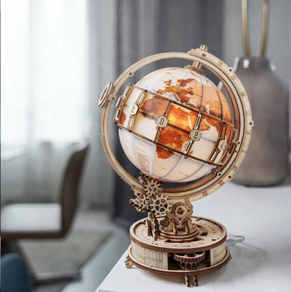 Luminous Globe 3D Puzzle Kit (180 Pieces)