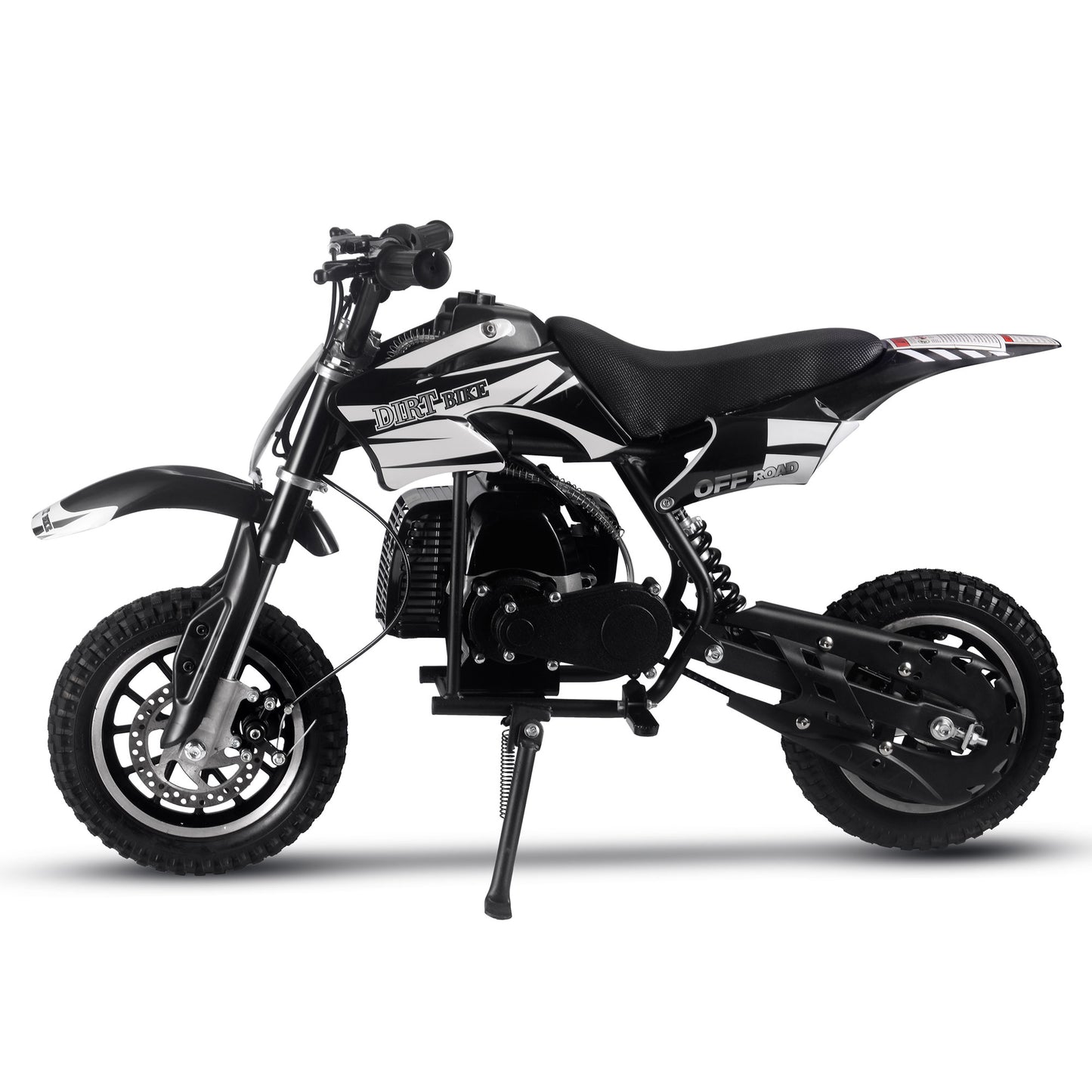 MotoTec Alien 50cc 2-Stroke Kids Gas Dirt Bike Black