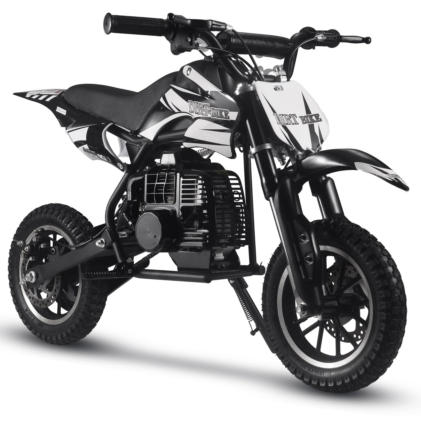 MotoTec Alien 50cc 2-Stroke Kids Gas Dirt Bike Black