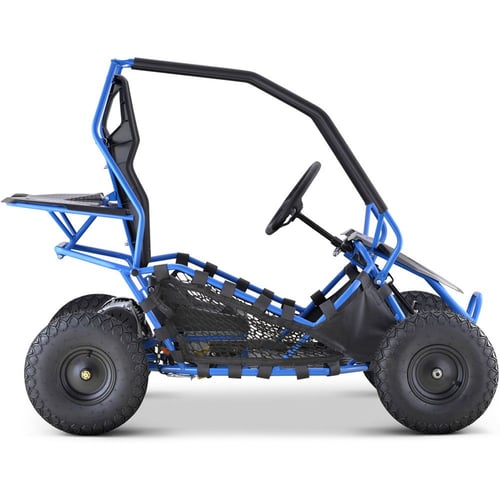 Mototec 36v 1000w Maverick Go Kart Blue