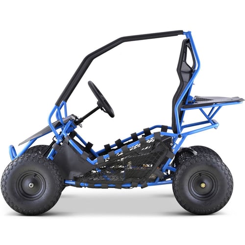 Mototec 36v 1000w Maverick Go Kart Blue