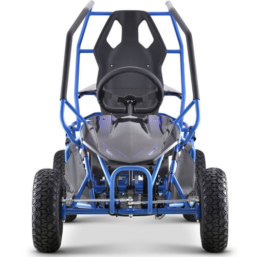 Mototec 36v 1000w Maverick Go Kart Blue