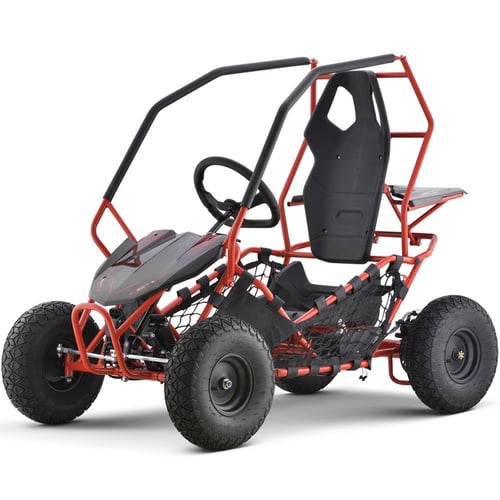 Mototec 36v 1000w Maverick Go Kart Red