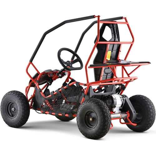 Mototec 36v 1000w Maverick Go Kart Red