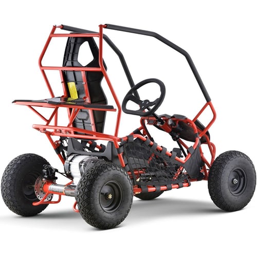 Mototec 36v 1000w Maverick Go Kart Red