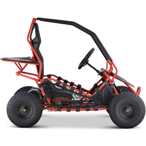 Mototec 36v 1000w Maverick Go Kart Red