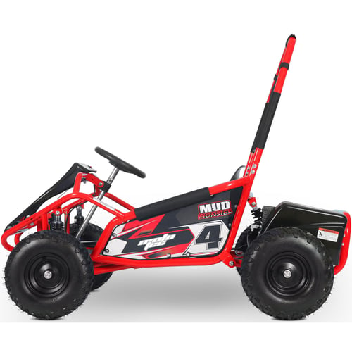 MotoTec Mud Monster 48v 1000w Electric Kids Off Road Go Kart Red