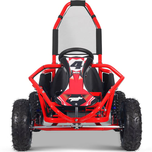 MotoTec Mud Monster 48v 1000w Electric Kids Off Road Go Kart Red