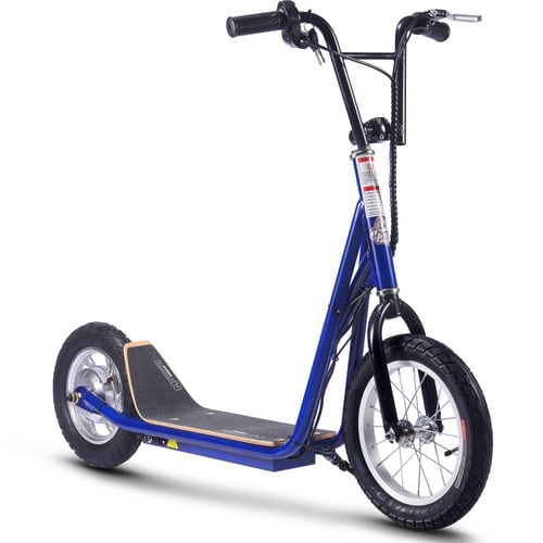 MotoTec Groove 36v 350w Big Wheel Electric Scooter Blue