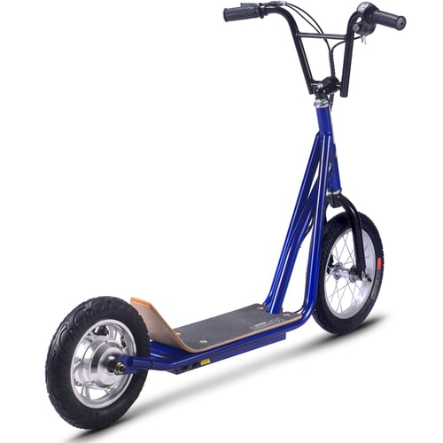 MotoTec Groove 36v 350w Big Wheel Electric Scooter Blue