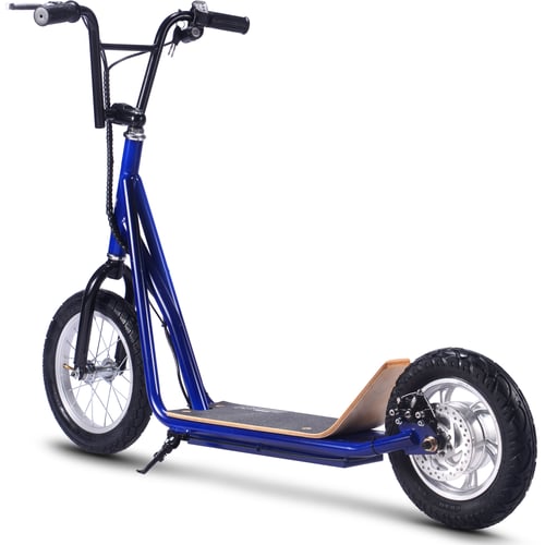 MotoTec Groove 36v 350w Big Wheel Electric Scooter Blue