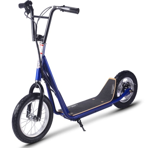 MotoTec Groove 36v 350w Big Wheel Electric Scooter Blue