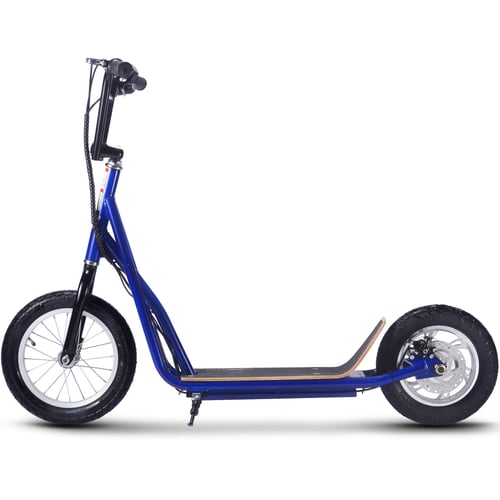 MotoTec Groove 36v 350w Big Wheel Electric Scooter Blue