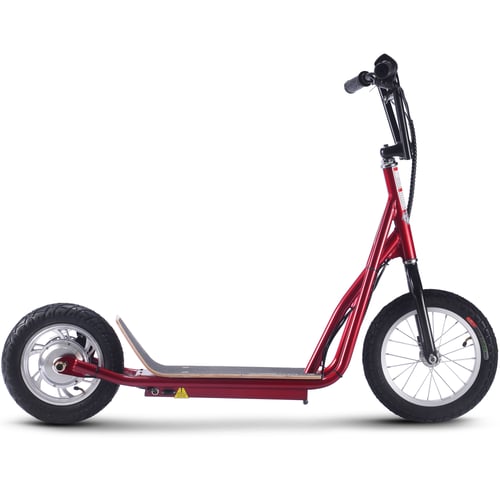 MotoTec Groove 36v 350w Big Wheel Electric Scooter Red