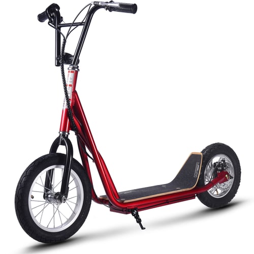 MotoTec Groove 36v 350w Big Wheel Electric Scooter Red