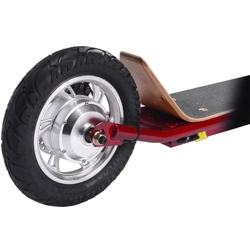 MotoTec Groove 36v 350w Big Wheel Electric Scooter Red