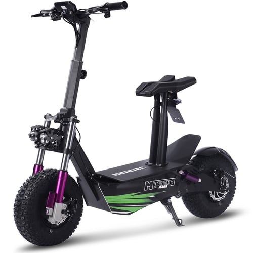 MotoTec Mars 60v 3500w Electric Scooter Black