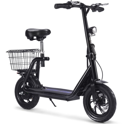 MotoTec Metro 36v 500w Electric Scooter Black