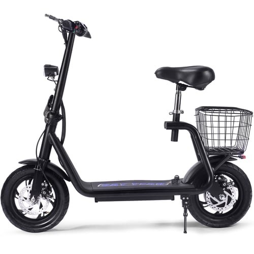 MotoTec Metro 36v 500w Electric Scooter Black