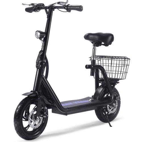 MotoTec Metro 36v 500w Electric Scooter Black