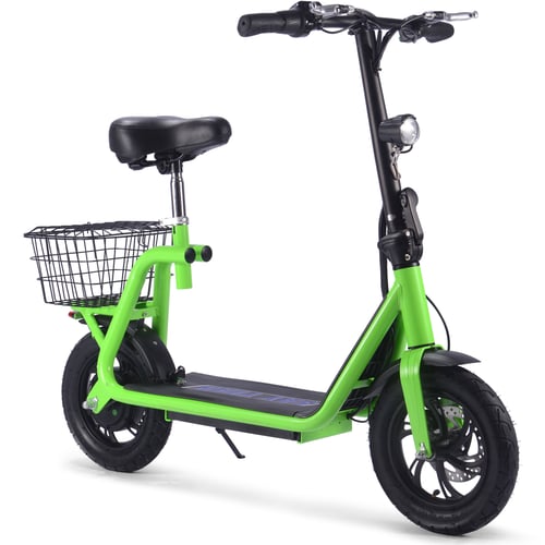 MotoTec Metro 36v 500w Electric Scooter Green