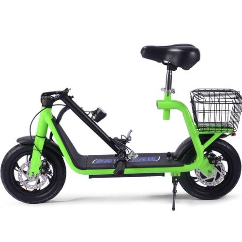 MotoTec Metro 36v 500w Electric Scooter Green