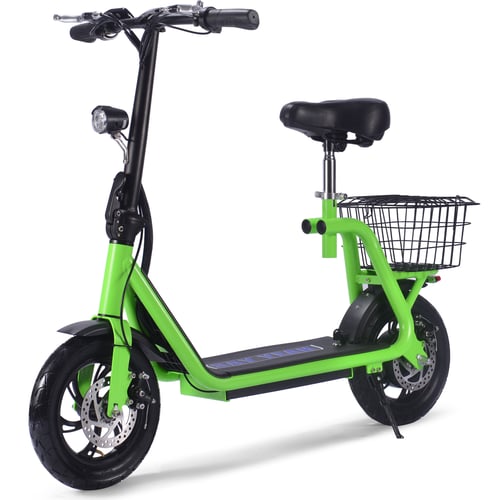 MotoTec Metro 36v 500w Electric Scooter Green