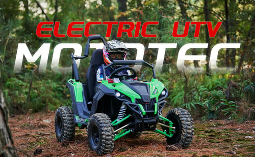 MotoTec Raider 48v 1200w Electric Kids Off Road UTV Green