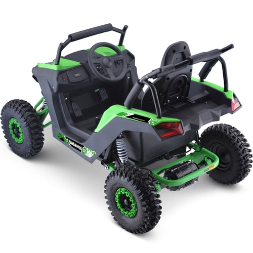 MotoTec Raider 48v 1200w Electric Kids Off Road UTV Green