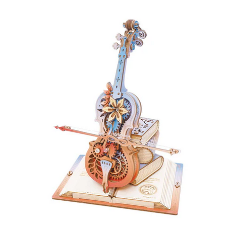 Mechanical Symphany Music Box 3D Wooden Puzzle (199 Pieces)