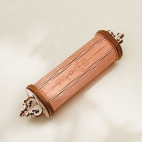 Romantic Note Wall Clock – DIY 3D Wooden Puzzle (231 Pieces)