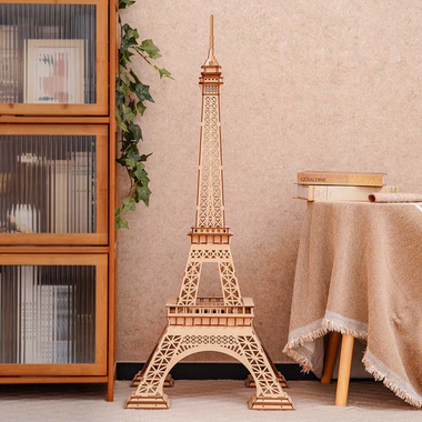 Eiffel Tower Plus – 3D Wooden Puzzle Model (191 Pieces)