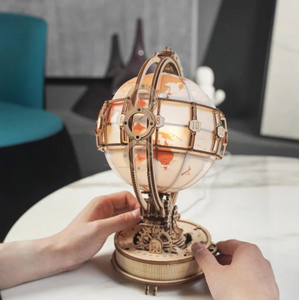 Luminous Globe 3D Puzzle Kit (180 Pieces)