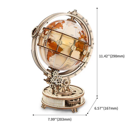 Luminous Globe 3D Puzzle Kit (180 Pieces)