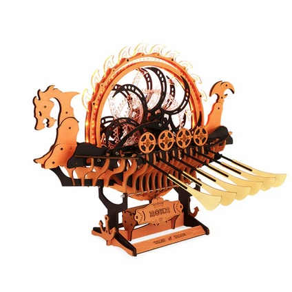 Viking Dragon Ship 3D Puzzle (229 Pieces)