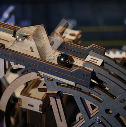 Marble Spaceport 3D Puzzle Kit (472 Pieces)