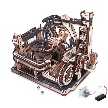 Marble Spaceport 3D Puzzle Kit (472 Pieces)